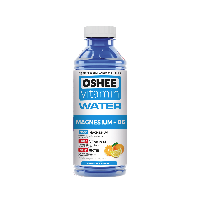 OSHEE vitamínová voda Magnesium+B6 citron-pomeranč