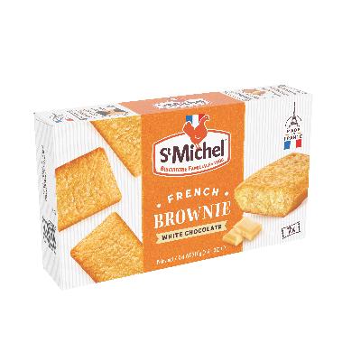 St. Michel Brownies bílá čokoláda