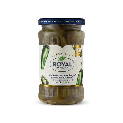 Zelene jalapeno plátky