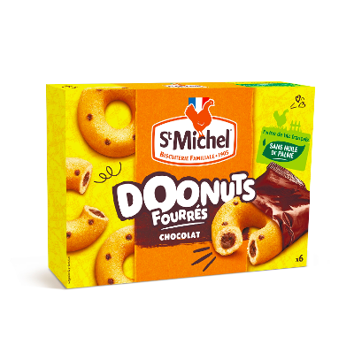 St. Michel Donuty plněné čokoládou