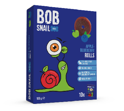 Snek Bob jablko-boruvka 100g