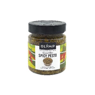 Olymp pesto ze zelených oliv pikantní 