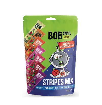 Šnek Bob Mix ovocných plátků