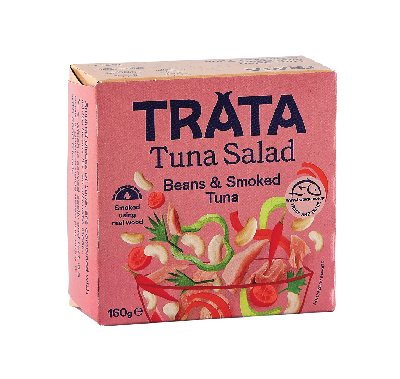 TRATA Salát s uzeným tuňákem a fazolemi