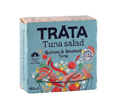 TRATA Salát s uzeným tuňákem a quinoou 
