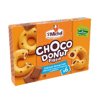 St Michel Choco Donuty plněné čokoládou