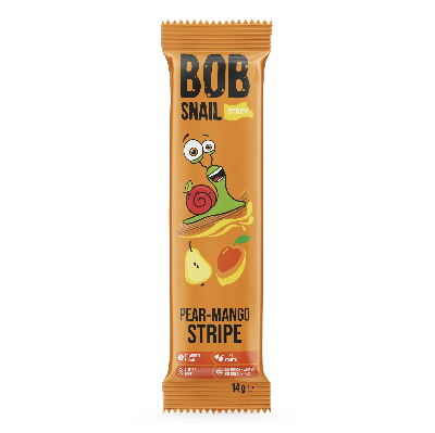 Šnek BOB ovocný plátek hruška-mango