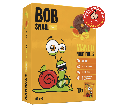Šnek Bob mangové rolky