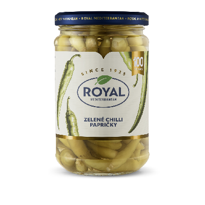 Royal Zelené chilli papričky