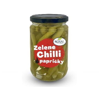 Royal Zelené chilli papričky