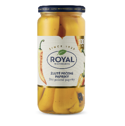 Royal Žlutá pečená paprika