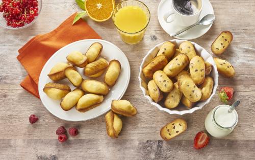 PETIT DEJEUNER MADELEINES LARGEUR