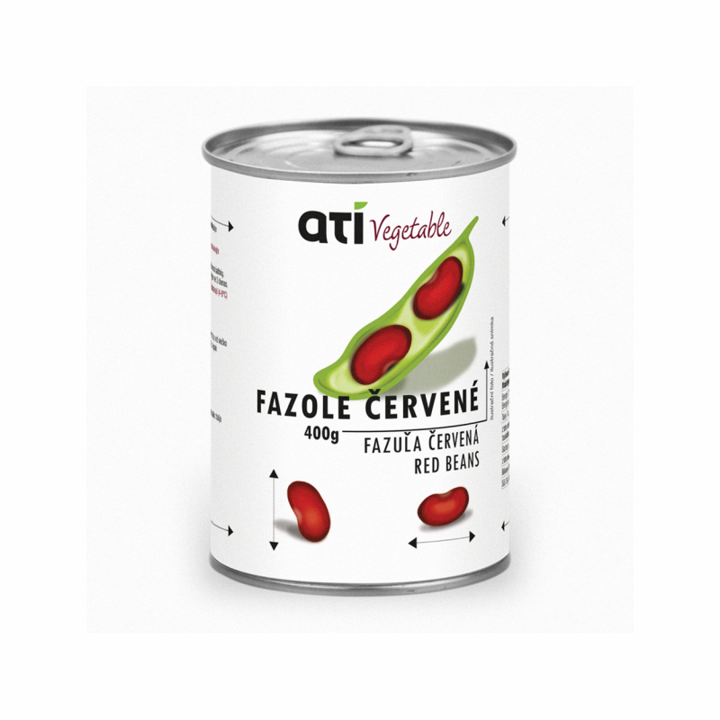 ATI Vegetable fazole červené