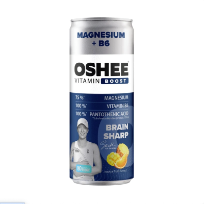 OSHEE Vitamin Boost Magnezium +B6 250 ml