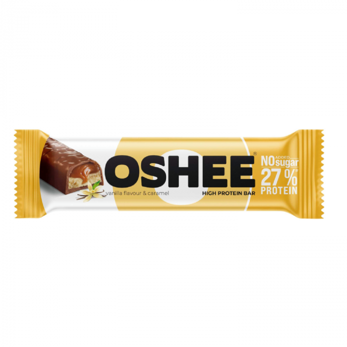 OSHEE Proteinová tyčinka Vanilka & Karamel 49g